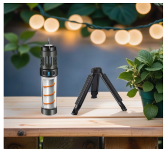 Rechargeable Outdoor Mosquito Repellent Lamp (One Set)